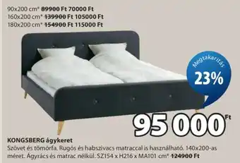 JYSK KONGSBERG ÁGYKERET ajánlat