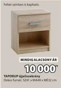 JYSK TAPDRUP éjjeliszekrény ajánlat