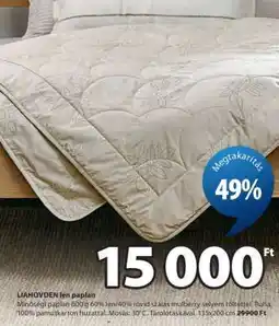 JYSK LIAHOVDEN len paplan ajánlat