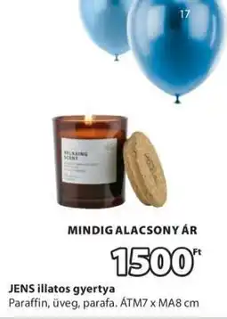 JYSK JENS illatos gyertya ajánlat