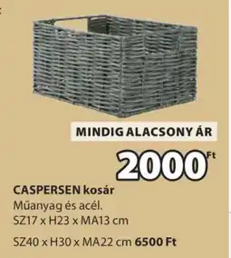JYSK CASPERSEN KOSÁR ajánlat