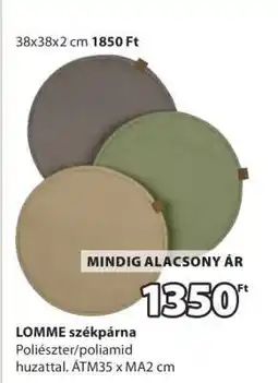 JYSK LOMME székpárna ajánlat