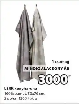 JYSK LERK konyharuha ajánlat