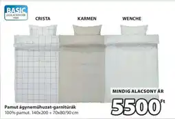 JYSK Pamutszövet ágyneműhuzat-garnitúrák ajánlat