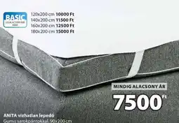 JYSK ANITA vízhatlan lepedő ajánlat