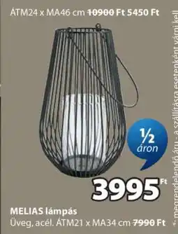 JYSK MELIAS lámpás ajánlat