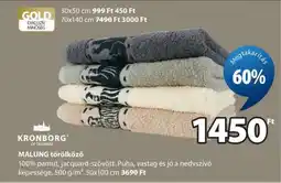 JYSK KRONBORG MALUNG törölköző ajánlat