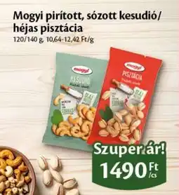 EcoFamily Mogyi pirított, sózott kesudió/héjas pisztácia ajánlat