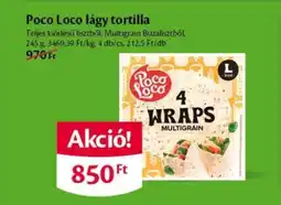 EcoFamily POCO LOCO LÁGY TORTILLA ajánlat