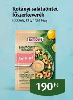 EcoFamily Kotányi salátaöntet fűszerkeverék ajánlat