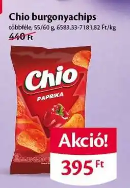 EcoFamily Chio burgonyachips ajánlat