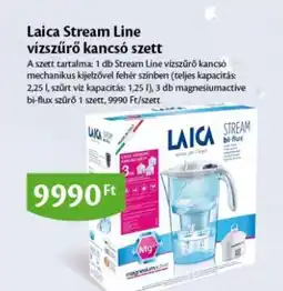 EcoFamily Laica Stream Line vízszűrő kancsó szett ajánlat