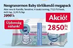 EcoFamily Neogranormon Baby törlőkendő megapack ajánlat