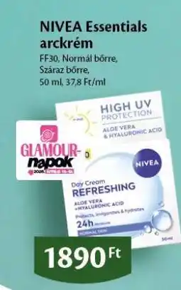 EcoFamily NIVEA Essentials arckrém ajánlat