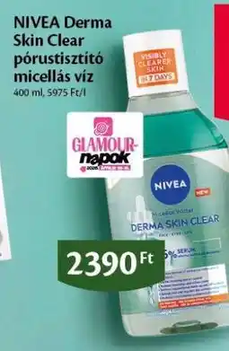 EcoFamily NIVEA Derma Skin Clear pórustisztító micellás víz ajánlat