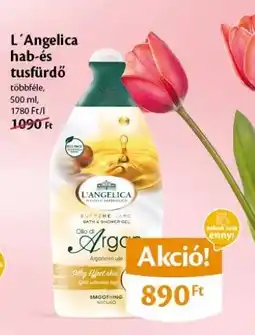 EcoFamily L'Angelica hab- és tusfürdő ajánlat