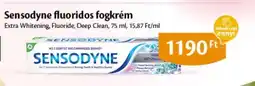 EcoFamily Sensodyne fluoridos fogkrém ajánlat
