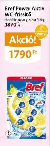 EcoFamily BREF Power Aktív WC-frissítő ajánlat
