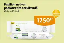 EcoFamily Papilion nedves padlótisztító törlőkendő ajánlat