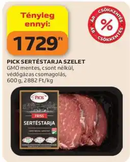 Auchan PICK Sertéstarja Szelet ajánlat