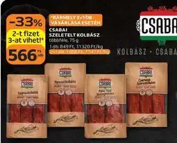 Auchan CSABAI SZELETELT KOLBÁSZ ajánlat