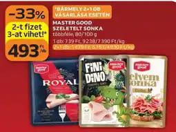 Auchan MASTER GOOD SZELETELT SONKA ajánlat