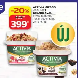 Auchan ACTIVIA MIX&GO JOGHURT GRANOLÁVAL ajánlat