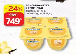 Auchan Danone Danette Krémpuding ajánlat