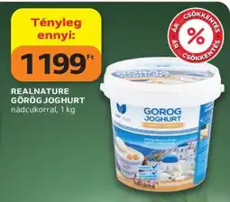 Auchan Realnature görög joghurt ajánlat