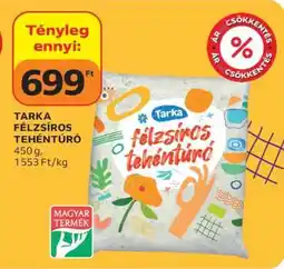 Auchan Tarka Félzsíros Tehéntúró ajánlat