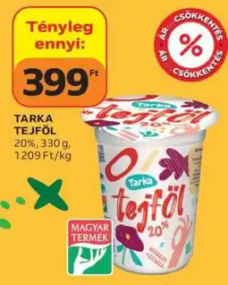 Auchan Tarka Tejföl ajánlat