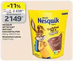 Auchan Nesquik Optistart Instant Kakaóitalpor ajánlat