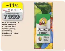 Auchan DOUWE EGBERTS OMNIA FUSION SZEMES KÁVÉ ajánlat
