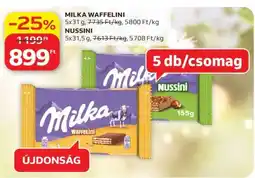 Auchan MILKA Waffelini ajánlat