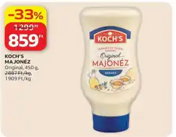 Auchan Koch's majonéz ajánlat