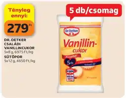 Auchan DR. OETKER CSALÁDI VANILLINCUKOR ajánlat