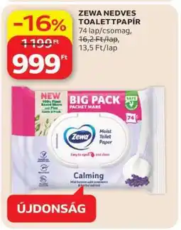 Auchan Zewa nedves toalettpapír ajánlat