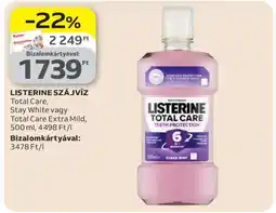 Auchan LISTERINE Szájvíz ajánlat