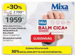 Auchan MIXA BALM CICA+ MULTIFUNKCIONÁLIS, REGENERÁLÓ BALZSAM ajánlat