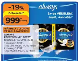 Auchan ALWAYS EGÉSZSÉGÜGYI BETÉT ajánlat