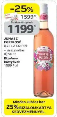 Auchan Juhász Egri Rosé ajánlat
