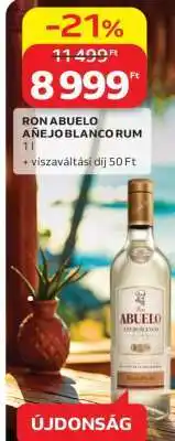 Auchan RON ABUELO AÑEJO BLANCO RUM ajánlat