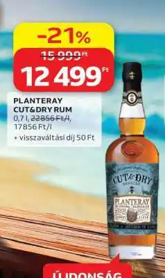 Auchan PLANTERAY CUT&DRY RUM ajánlat