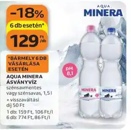 Auchan Aqua Minera Ásványvíz ajánlat