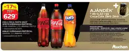 Auchan Coca-Cola, Fanta vagy Sprite szénsavas üdítőital ajánlat