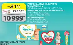 Auchan Pampers Active Baby Pants Bugyipelenka ajánlat