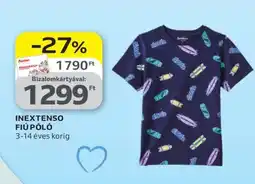 Auchan INEXTENSO FIÚ PÓLÓ ajánlat
