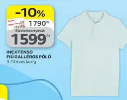 Auchan INEXTENSO FIÚ GALLÉROS PÓLÓ ajánlat