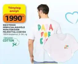 Auchan INEXTENSO FÉRFICSALÁDI PÓLÓ PAPA FOR EVER ajánlat
