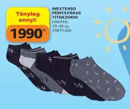 Auchan INEXTENSO FÉRFI 5 PÁRAS TITOKZOKNI ajánlat